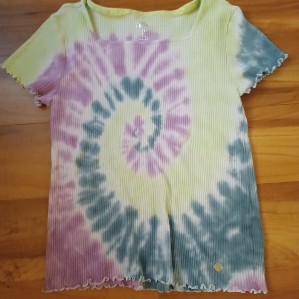 Girls Tie-Dye T Shirt Size 10-12